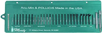 【中古】【輸入品・未使用】Moody Tools 59-0245 Stainless Steel Screwdriver Set%カンマ% 30-Piece by Moody Tools