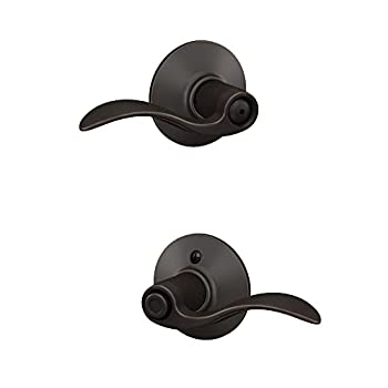 【中古】【輸入品・未使用】Schlage アクセント キー付きエントリーレバー Bed/Bath_Accent F40-ACC-716 1
