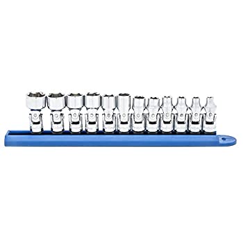 【中古】【輸入品・未使用】KD Tools KDT80311 12 Piece .25 in. Drive Metric 6 Point Flex Socket Set|ムジカ&フェリーチェ店