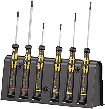【中古】【インポート品・未当て嵌める】Wera 1578 A/6 Electronics Screwdriver Set and Rack%ｶﾝﾏ% 6-Piece Set by Wera