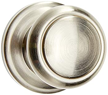 【中古】【インポート品・未当て嵌める】SCHLAGE Andover パッセージノブ Andover Rose 繻子Ni 2.8 x 2.8 x 2.4in - FA10AND619/F10AND619AND その他-インテリア・寝具・収納