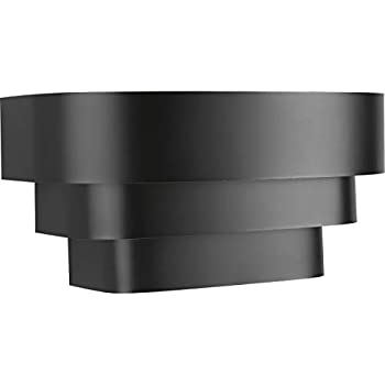 【中古】【インポート品・未当て嵌める】Progress Lighting P7103-31 黒いこと 一ともし火 壁据え置き用キャンドルスティック 幅14in x 高さ7in