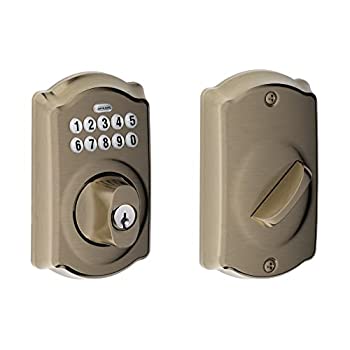 【中古】【インポート品・未当てはめる】Schlage Camelotキーパッドデッドボルト BE365 CAM 620 1 [並行輸入品]