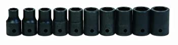 【中古】【輸入品・未使用】Williams ms-4???10hrc 10ピース1?/ 2インチドライブメトリックShallow 6?Point Impact Socket Set|ムジカ&フェリーチェ店
