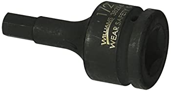 【中古】【輸入品・未使用】Williams 38216?3?/ 4インチドライブインパクト六角ソケット、1?/ 2インチ