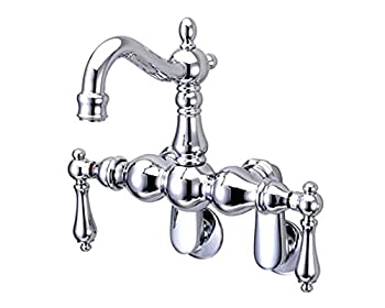 【中古】【インポート品・未当てはめる】Kingston Brass CC1082T1 Wall Mount Clawfoot Tub Filler [並行輸入品]