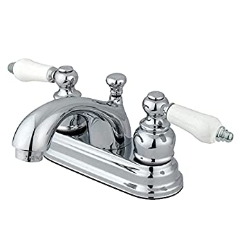 【中古】【輸入品・未使用】Kingston Brass KB2601PL Two Handle 4 in. Centerset Lavatory Faucet with Retail Pop-up