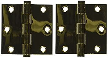 【中古】【輸入品・未使用】Deltana CSB33 Solid Brass 3-Inch x 3-Inch Square Hinge by Deltana