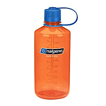 【中古】【輸入品・未使用】Nalgene 342004 1 Quart Tritan Narrow Mouth with Lid - Orange and Blue｜ムジカ＆フェリーチェ店
