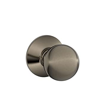 【中古】【輸入品・未使用】Schlage f10orb620オービットPassageノブ、アンティークピューター
