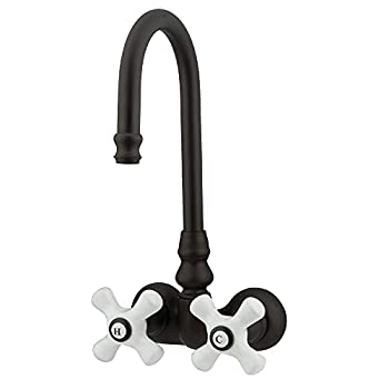 【中古】【輸入品・未使用】キングストン真鍮Cc79T5高層スパウトClawfootタブフィラー - オイルラビングブロンズ仕上げ|ムジカ&フェリーチェ店