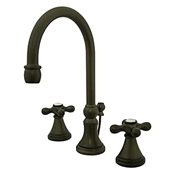 【中古】【インポート品・未当て嵌める】Kingston Brass ヘリテージシンク水道の栓 8-Inch Adjustable Center KS2985AX 1