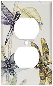 【中古】【輸入品・未使用】[アート プレート]Art Plates Dragonflies Switch Plate Outlet Cover 139-O-plate [並行輸入品]