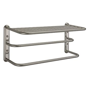 【中古】【輸入品・未使用】Gatco 1541SN 10-Inch by 20-Inch Towel Rack%ｶﾝﾏ% Satin Nickel Gatco [並行輸入品]