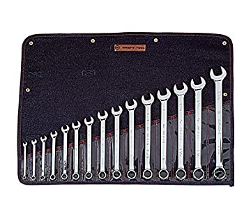 【中古】【インポート品・未当て嵌める】Wright Tool #Wrightgrip 915 15-Piece Full Polish Combination Wrench Set by Wright Tool [並行輸入品]