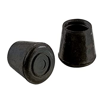 【中古】【輸入品・未使用】Shepherd Hardware 1/2インチ ゴム製脚チップ 3/4 Inch ブラック 3203 40