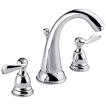 【中古】【輸入品・未使用】Delta Faucet Windemere 広範なバスルーム蛇口 クロム バスルーム蛇口 3穴 バスルームシンク蛇口 メタルドレインアセンブリ クロム B3596LF 82,004円