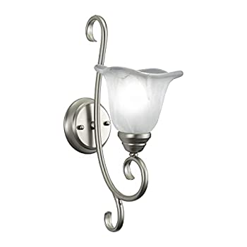 【中古】【輸入品・未使用】Bella 浴室壁器具 ライトブラッシュドニッケル 1個
