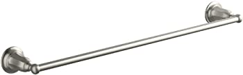 【中古】【輸入品・未使用】Kohler Kelston K-13501-BN Vibrant Brushed Nickel 61cm Towel Bar