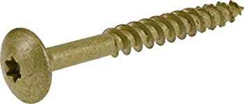 【中古】【輸入品・未使用】ヒルマングループ47869?5?/ 16インチのX 3インチスタードライブConstruction Lag Screw withトラス頭1000?Hourブロンズセラミックコート、30-pac|ムジカ&フェリーチェ店