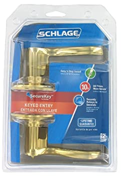 【中古】【輸入品・未使用】SchlageロックCo BrsキーエントリLockset f51skvfla505エントリLockset Polished Brass｜ムジカ＆フェリーチェ店 25,481円