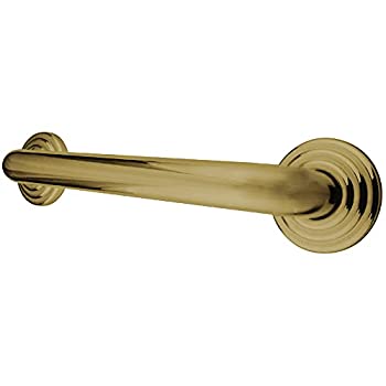 【中古】【輸入品・未使用】Kingston Brass DR314122 Designer Trimscape Restoration Decor 12-Inch Grab Bar with 1.25-Inch Outer Diameter%ｶﾝﾏ% Polished Brass by King