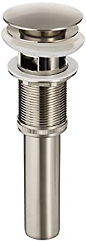 【中古】【輸入品・未使用】(Satin Nickel) - Kraus PU-11SN Pop Up Drain with Overflow Satin Nickel｜ムジカ＆フェリーチェ店