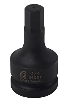 【中古】【輸入品・未使用】Sunex 56061 1-Inch Drive 3/4-Inch Hex Driver Socket by Sunex