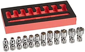 【中古】【輸入品・未使用】Astro Pneumatic AST7412 12 Piece .25in. Drive 6 Point Metric Flex Socket Set [並行輸入品]