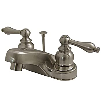 【中古】【輸入品・未使用】Kingston Brass KB258AL Two Handle 4 in. Centerset Lavatory Faucet with Retail Pop-up [並行輸入品]