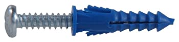 【中古】【輸入品・未使用】Theヒルマングループ41821リブ編みプラスチックアンカー8???10???12とスクリュー亜鉛、25-pack S 41821 1｜ムジカ＆フェリーチェ店