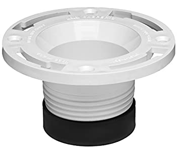 【中古】【輸入品・未使用】Oatey 43654 ポリ塩化ビニル Twist-N-Set クローゼットフランジ 3インチ