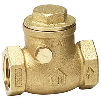 【中古】【輸入品・未使用】Homewerks no-leadスイングチェックバルブ、メススレッドXメススレッド、真鍮 0.75 Inch 240-2-34-34 1｜ムジカ＆フェリーチェ店