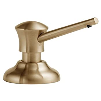 【中古】【輸入品・未使用】(Champagne Bronze) - Delta RP1002CZ Classic Soap/Lotion Dispenser Champagne Bronze%カンマ% Soap Di