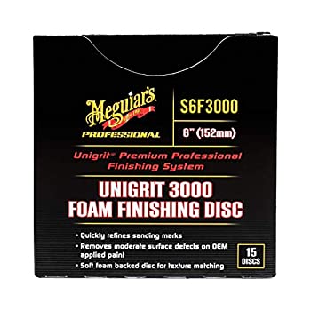 【中古】【輸入品・未使用】Meguiars S6F3000 Unigrit 3000 Finishing Disc, 6 in.