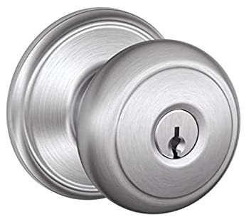 【中古】【輸入品・未使用】Schlage f51?a Andover 626?Andoverエントリドアロックサテンクローム｜ムジカ＆フェリーチェ店
