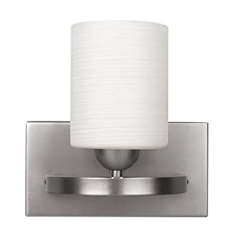 【中古】【輸入品・未使用】CANARM LTD. IVL370A01BPT Hampton 1 Bulb Vanity Light%ｶﾝﾏ% Brushed Pewter by Canarm [並行輸入品]｜ムジカ＆フェリーチェ店