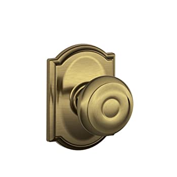 【中古】【輸入品・未使用】Schlage Camelot Collectionジョージアン装飾トリムノブ。 F10 GEO 609 CAM 1