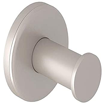 【中古】【インポート品・未当て嵌める】Rohl LO7STN Lombardia Single Hook Robe Hook Satin Nickel%ｶﾝﾏ% Robe Hook