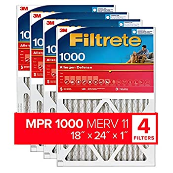 【中古】【輸入品・未使用】Filtreteアレルゲンディフェンスフィルター。 18x24x1 9821-4PK 4