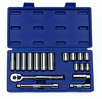 【中古】【インポート品・未当て嵌める】Williams 50664 3/8-Inch Drive Socket and Drive Tool Set%ｶﾝﾏ% 18-Piece by Snap-on Industrial Brand JH Williams [並行輸入品]