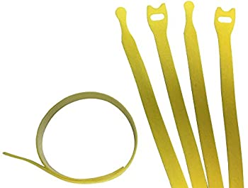 【中古】【輸入品・未使用】フック&ループWrapケーブルタイ 24%ﾀﾞﾌﾞﾙｸｫｰﾃ% Long - 25 Pack CT-VW-24-25-YL
