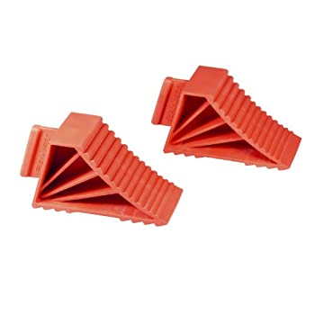【中古】【輸入品・未使用】Ernst Manufacturing 980-Red High-Grip Wheel Chocks%ｶﾝﾏ% Red%ｶﾝﾏ% Set of 2 by Ernst Manufacturing [並行輸入品]