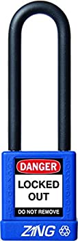 【中古】【輸入品・未使用】ZING 7049 RecycLock Safety Padlock%ｶﾝﾏ% Keyed Alike%ｶﾝﾏ% 3 Shackle%ｶﾝﾏ% 1-3/4 Body%ｶﾝﾏ% Blue by Zing Green Products｜ムジカ＆フェリーチェ店