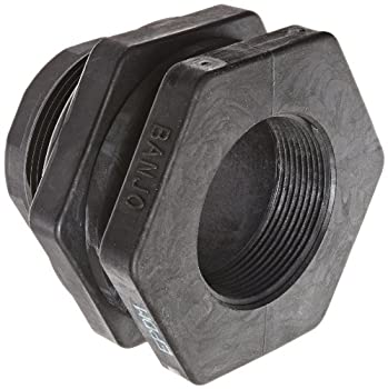 【中古】【輸入品・未使用】Banjo TF300 Polypropylene Bulkhead Tank Fitting%ｶﾝﾏ% 3 NPT Female by Banjo Corp｜ムジカ＆フェリーチェ店 23,564円