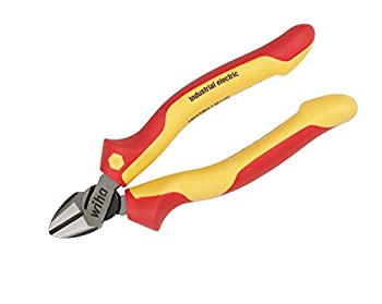【中古】【インポート品・未当て嵌める】Wiha 32933 6.3-Inch Insulated Industrial Diagonal Cutter by Wiha