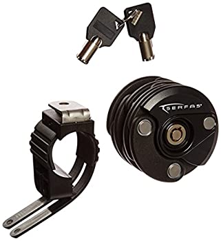 【中古】【輸入品・未使用】サーファス KL-PUCK スチールメッキ加工キーロック カラー:ブラック