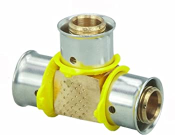 【中古】【輸入品・未使用】Viega 94083?PureFlowゼロLeadブロンズPex押しTee with 1???1?/ 2インチby 1???1?/ 2インチby 3?/ 4インチ押しX押しX押し