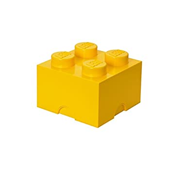【中古】【インポート品・未当て嵌める】[レゴ]LEGO Storage Brick 4%ｶﾝﾏ% Yellow 40030632 [並行輸入品]