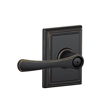 【中古】【輸入品・未使用】Schlage AddisonコレクションAvila Hall andクローゼットレバー F40 VLA 716 ADD 16-080 10-027 134 N N SL 1 [並行輸入品]